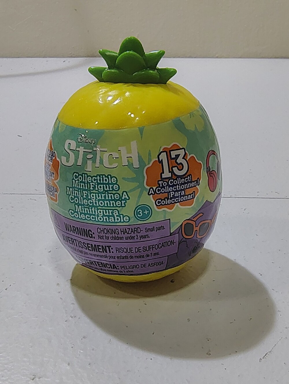 Disney Stitc "That's So Stitch!" Collectible Mini Figure Blind Pineapple Capsule